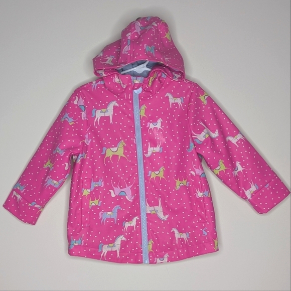 Joules Horse Equestrian Fleece Lined Coat Raincoat 2 - Picture 1 of 7